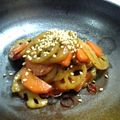 クラハ's cooksnap of when they made レンコンとにんじんのキンピラ♪.