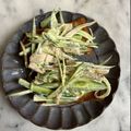 ナピト's cooksnap of when they made サラダチキンとキュウリの朝たんトースト.
