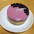みーゆーきー's cooksnap of when they made 🫐ブルーベリーチーズケーキ.