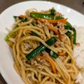 Y…Dママ's cooksnap of when they made 名古屋名物！台湾ラーメン風焼きそば.