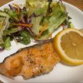 cielnatsu's cooksnap of when they made 【簡単】バター香る鮭のムニエル.