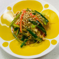 あっこ姉's cooksnap of when they made きゅうりとカニかまと春雨の中華風サラダ☆.