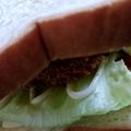 Ｍぱん's cooksnap of when they made コロッケサンド　.