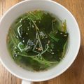 Ｎよんよん's cooksnap of when they made ゴマ香る！豆苗とわかめの簡単中華スープ.