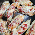 Ruca＊'s cooksnap of when they made 茄子と鶏ささみのチーズ焼き.