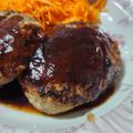 マリマル's cooksnap of when they made オーブンでふっくらジューシーハンバーグ.