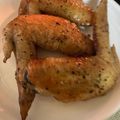 じゅ～ま～'s cooksnap of when they made 油無し★焼き鳥店の手羽先揚げ★オーブン.