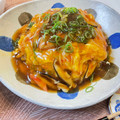 有喜穂's cooksnap of when they made ☆簡単☆ 椎茸とカニカマのふわとろ天津飯.