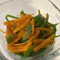 たけみさ☆'s cooksnap of when they made お弁当にも♪ピーマンと人参の簡単きんぴら.