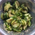 かおk★'s cooksnap of when they made 大量消費！きゅうりと大葉の胡麻和え.