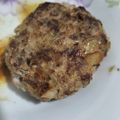yikar1's cooksnap of when they made 卵・パン粉なし＊肉汁じゅわりハンバーグ＊.