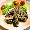 平井婦人's cooksnap of when they made かつおのゴマ焼き.