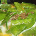 えみーろ's cooksnap of when they made 絹さやの卵とじ.
