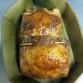 amyuxu's cooksnap of when they made 残り物できんちゃく焼き.