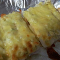 uououuuo's cooksnap of when they made 簡単一品★　ちくわのマヨネギ乗せ焼き.