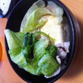coyukisan's cooksnap of when they made 簡単＊レタス塩麹しょうが鍋.