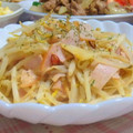 ☆momoco☆'s cooksnap of when they made ✿ハムともやしの❀ニンニク✿マヨ醤油炒め.