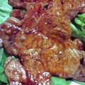 甘夏ミカン's cooksnap of when they made トンテキ・醤油ソース味・みずな添え.