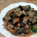 kayocoral's cooksnap of when they made かなるンちの塩麹豚肉となすの味噌炒め.