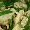 kumachan2007's cooksnap of when they made 塩麹鶏ときのこのゆかり炒め.