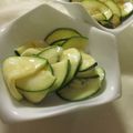 miyuki12's cooksnap of when they made ズッキーニを生&和風で★酢味噌和え.