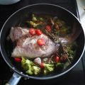 謙之助's cooksnap of when they made スープまでおいしい鯛のアクアパッツァ.