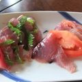 きらり流れ星's cooksnap of when they made パパの刺身.