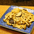 ちべターリー's cooksnap of when they made きのこと蓮根の黒酢炒め.