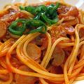 yun0923's cooksnap of when they made 懐かしナポリタン？イタリアン？パスタ！.