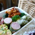 ゆいランラン's cooksnap of when they made お弁当に♬ウィンナーのマヨ青じそ巻き.