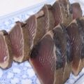 きらり流れ星's cooksnap of when they made カツオのたたきの刺身.