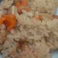 ‡さや‡'s cooksnap of when they made 「1日分の野菜」♡えび♡炊飯器ピラフ.