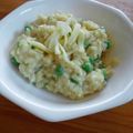 お抹茶まかろん's cooksnap of when they made 子供と一緒ランチ♪牛乳味噌チーリゾット.