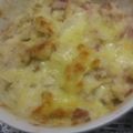 TVXQ_micky's cooksnap of when they made 鍋いらず！簡単豆乳ソースＤＥパングラタン.