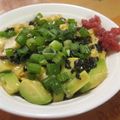 ★ひいらぎ★'s cooksnap of when they made しらす×アボカドの卵とじ丼～梅ワサビ風味.