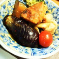 ぢんぴよ's cooksnap of when they made なすの揚げ浸し＊さっぱり甘酢Vr．.