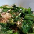 まっさまさママ's cooksnap of when they made つるむらさきのポン酢和え♪.