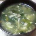 honey36's cooksnap of when they made エリンギとにらのさっぱり中華スープ.