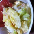 ヤスボン☆'s cooksnap of when they made キャベツと半熟卵のポテトサラダ.