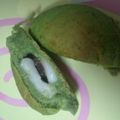 めぐちゃんぴ's cooksnap of when they made 春を食べよう♪白玉あん入りヨモギパン.