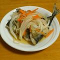 ericaoka's cooksnap of when they made さんまの南蛮づけ.