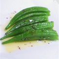 musasabict's cooksnap of when they made 簡単かけるだけ！オクラのマリネ♪.