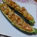こまえ氏's cooksnap of when they made ✿ズッキーニのエビエビ✿.