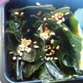 かぴーな's cooksnap of when they made 炒めワカメ.