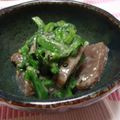 himadek's cooksnap of when they made こんにゃくと春菊の和え物.