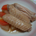 himadek's cooksnap of when they made 鶏手羽先と野菜の煮物.