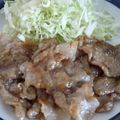 aubryson's cooksnap of when they made 豚肉♡節つゆカラメルしょうが焼き.