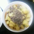 おいしくなあれ's cooksnap of when they made じゃがいもと水菜のそぼろ煮♡.