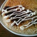 hitocco's cooksnap of when they made ✿ご飯でおこげのカリ②お好み焼き風✿.