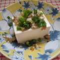 noanoaR's cooksnap of when they made 大根の皮とザーサイの冷奴.